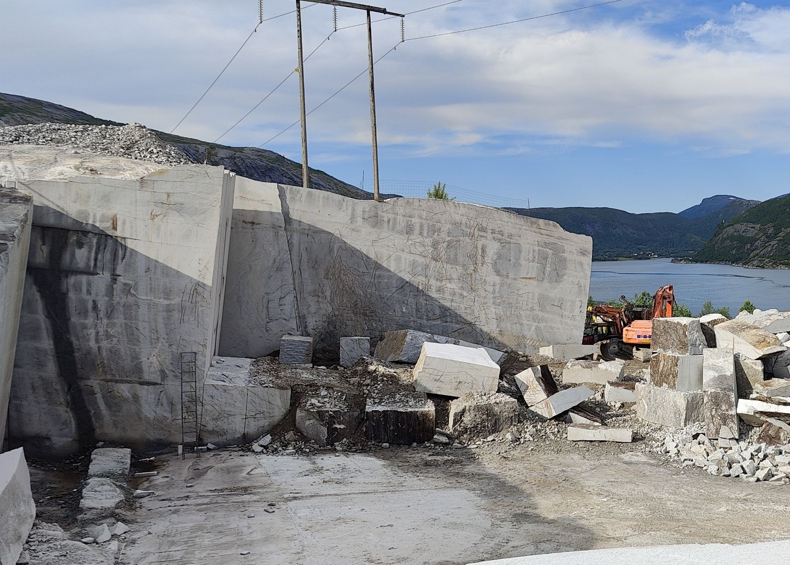 Evjen Granitt brostein, behandlet overflate